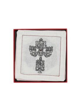 Baccarat x Kim Seybert Chandeliers Cocktail Napkins Set of 6